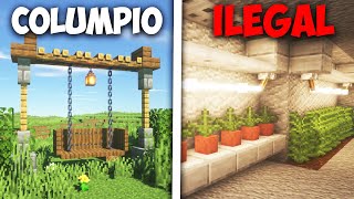 ✅Cómo hacer una casa MODERNA en Minecraft🏡 FÁCIL Y RÁPIDO 7 [upl. by Netsrejk]