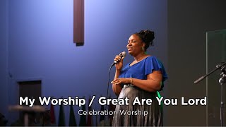 My Worship  Great Are You Lord Medley  Celebration Worship NL [upl. by Hgierb]