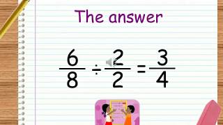 Simplifying fractions grade 3 and 4 [upl. by Alger484]