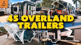 45 Offroad Trailers Of Overland Expo West 24 [upl. by Atinaej979]