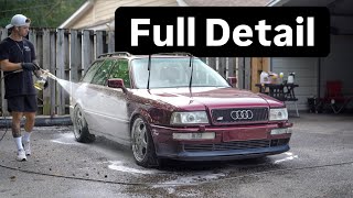 1 of 1800 IN THE WORLD Audi S2 Avant  Wash Polish amp Sealant  4K [upl. by Heyer955]