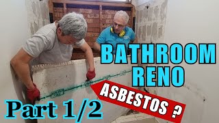 Total Bathroom Renovation with Full Step by Step Instructions Part 1 [upl. by Ernie]