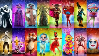 All WalkOuts  The Masked Singer Season 6 [upl. by Neeloj60]