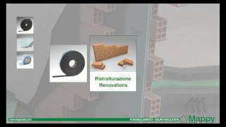 MAPPY ITALIA ISOLAMENTO ACUSTICO PARETI ristrutturazione  ACOUSTIC INSULATION WALL renovations [upl. by Nerraj]