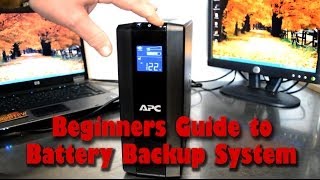 Beginners Guide to Using a Battery Backup UPS System [upl. by Sherie]