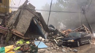 71 MEXICO EARTHQUAKE FOOTAGE DAMAGE COLLAPSES CAUGHT ON CAMERA [upl. by Aisekal]