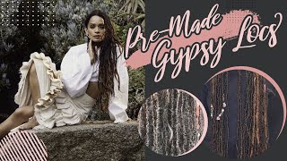 PreMade Ready To Install Lisa Bonet  Megan Good Faux Gypsy Locs How To Install Goddess Locs [upl. by Isabeau]