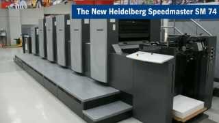 Heidelberg Speedmaster SM 74 introductievideo [upl. by Ramar]