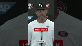 Kyle Shanahan on Talanoa Hufanga returning vs the Rams 49er nfl [upl. by Nadaha]