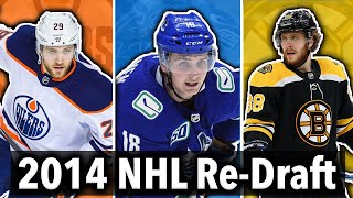 ReDrafting the 2014 NHL Draft  Pastrnak Virtanen Point Draisatl Bennett Nylander 2020 [upl. by Ccasi]