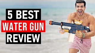 Best Water Guns 2024  Top 5 Electric Water Gun  Reviewed [upl. by Alleinnad]