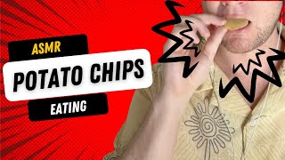 ASMR Eating potato chips  no talking [upl. by Sacrod431]