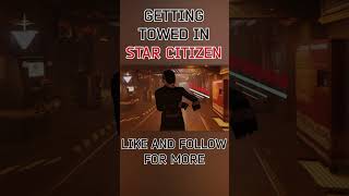 WHEN YOU GET TOWED IN STAR CITIZEN starcitizen animation gaming [upl. by Letti886]