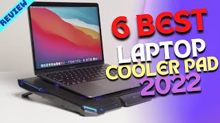 Best Laptop Cooler Pads of 2022  The 6 Cooling Pads for Laptop Review [upl. by Gusty]