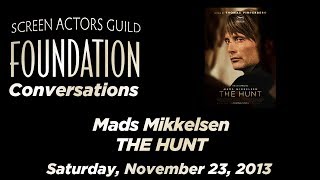 Conversations with Mads Mikkelsen of THE HUNT [upl. by Terese]