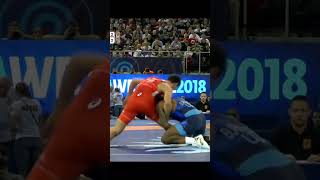 The best match in the WCH2018 Zaurbek SIDAKOV 🇷🇺 VS Jordan BURROUGHS 🇺🇲 [upl. by Leseil612]