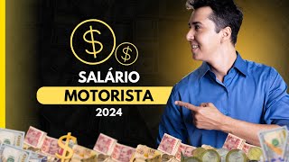 SALÁRIO DE MOTORISTA DE ÔNIBUS EM 2024 [upl. by Onairelav]