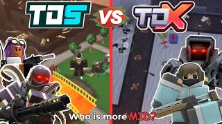 Tower Defense Simulator vs Tower Defense X [upl. by Almeta]