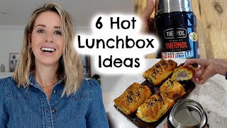 6 HOT LUNCHBOX IDEAS  EASY HOT LUNCHBOX IDEAS FOR BACK TO SCHOOL  Kerry Whelpdale [upl. by Haniraz]