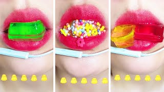 ASMR Satisfying Eating Sounds Compilation Mukbang 먹방 asmr emojichallenge satisfyingasmreating [upl. by Bonni]