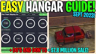 NEW EASY HANGAR GUIDE IN GTA 5 ONLINE 2023 Best Way To Make Money In GTA 5 Online [upl. by Griseldis]