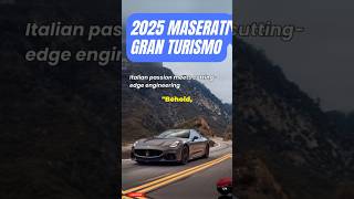 2024 Maserati GranTurismo Italian Passion Meets Engineering [upl. by Ellehcar]