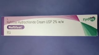 Naftifast Cream  Naftifine Hydrochloride Cream USP 2 ww  Naftifast Cream Uses Side effects Dose [upl. by Judah522]