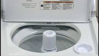 Standard Top Load Washer Operation [upl. by Aeneg]