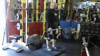 Marc Bartley Cambered bar Deadlift [upl. by Coppola]