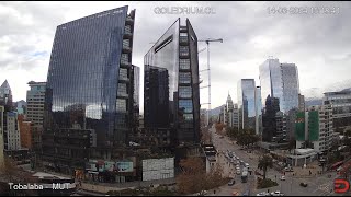 Ledrium  Tobalaba MUT Av Providencia Santiago Chile Live cam en vivo en directo [upl. by Zanlog930]