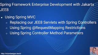 45 Replacing our JEE8 Command Pattern Servlets with Controllers [upl. by Adanama]