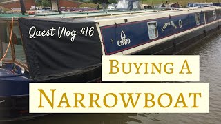 Buying A Narrowboat As Australian Expats In The UK  Quest Vlog 16 [upl. by Eirehc]