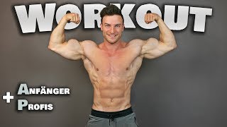 Bizeps  Trizeps Workout ohne Hanteln für Zuhause  In 10 Minuten zu Monsterarmen [upl. by Rives787]