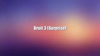 Bruitage surprise [upl. by Negris]