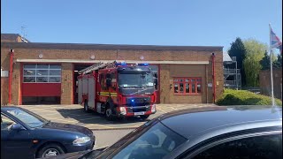 Fallings Park Pump And Brigade Response Vehicle Turnout  West Midlands Fire Service [upl. by Dong]