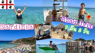 Sardinia Road Trip คลิปยาวเต็ม 7 วันรวด  เที่ยวเกาะซาดิเนียช่วงเดือนสิงหาคมหน้าร้อน 🌞🏝️🚘 [upl. by Yatnohs]