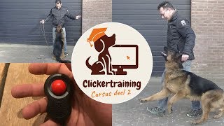 Clickertraining cursus deel 2  Hond heeft geen aandacht voor de baas [upl. by Ena]