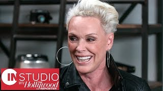 Brigitte Nielsen on Filming Creed II 7 Months Pregnant  In Studio [upl. by Oiramat691]