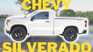 2022 Silverado Regular Cab 4WD RARE 2 Door Standard Box [upl. by Novahs]