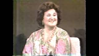 Birgit Nilsson1981 TV Interview and Song quotVienna City of Dreamsquot [upl. by Ynnek]