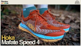 An ultracapable trail runner  HOKA MAFATE SPEED 4  Ginger Runner Review [upl. by Lilyan]