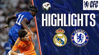 Real Madrid 21 Chelsea  HIGHLIGHTS  Chelsea FC USA Tour 2024 [upl. by Fredela337]