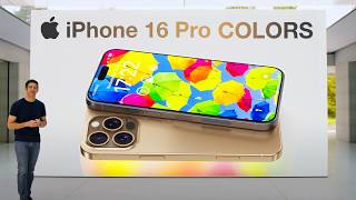 iPhone 16 Pro Max  HANDSON EVERY PRO COLOR LEAK [upl. by Gawlas97]