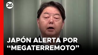 El gobierno de Japón alerta de la posibilidad de un “megaterremoto” [upl. by Thilda]