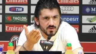 Gattuso ultime parole da rossonero quotMai alla Juve o allInter magari torno ai Rangersquot [upl. by Rossen793]