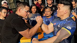 SCHOOLBOY AT MALAYSIA ARM WRESTLING CHAMPIONSHIP 2023 [upl. by Addiel]