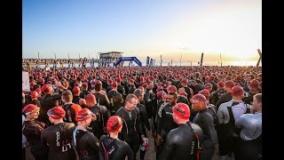 2017 Standard Bank IRONMAN 703 Durban Race Day Highlights [upl. by Ntsuj]