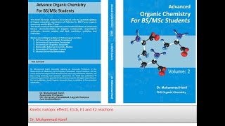 Kinetic isotopic effect E1Cb and difference between E1 E2 and E1cb [upl. by Genevieve]