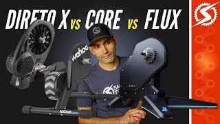 MID RANGE SHOWDOWN KICKR CORE vs ELITE DIRETO X vs TACX FLUX 2 [upl. by Gladstone710]