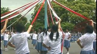 The Maypole Dance in the Fukuoka JoGakuin 2 [upl. by Seaddon]